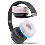 WC SweatZ Solo - Beats Solo 4, Solo 3 ve Solo 2 için Patentli Earpad Sweat Kılıfları, Wicked Minderlerden Üretilmiştir | Ter geçirmez ve Makinede Yıkanabilir | Bulut Pembesi