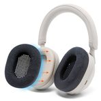 WC Sweatz XM5 - Koruyucu Earpad Sweat kapakları, kötü yastıklar tarafından yapılan Sony WH1000XM5 ile uyumlu | Spor salonu ter geçirmez ve kolayca yıkanabilir | Siyah
