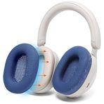 WC SweatZ XM5 - WC tarafından Sony WH1000XM5 için Patentli Koruyucu Kulaklık Kulak Kılıfları | Yalnızca Sony XM5 Kulak Üstü Kulaklıklarla Uyumlu | Ter geçirmez ve Kolayca Yıkanabilir | Mavi