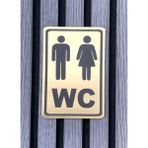 Wc Yazısı - Altın - Gümüş - Bakır