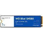 WD 1tb WD Blue M.2 Nvme SN580 Gen4 4150/4150MB/S WD S100T3B0E SSD
