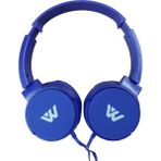 WD 350AP Extra Bass Kablolu Kulak Üstü Kulaklık - Mavi