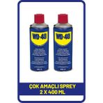 WD-40 Çok Amaçlı Pas Sökücü 400 ml x 2 Adet Temizlik ve Koruma İçin Etkili