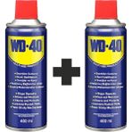 WD 40 Çok Amaçlı Pas Sökücü ve Yağlayıcı Sprey 400 ml 2'li Paket Temizleme Koruma Fonksiyonu