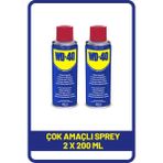 Wd-40 Cok Amacli Pas Sokucu Yaglayici Sprey 200 Ml 2 Adet