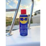 WD-40 Çok Amaçlı Yağlayıcı ve Pas Sökücü Sprey 200 ml Metal Yüzeyler İçin Parlak Temizlik Kimyasalı