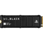 WD Black 2TB SN850P 7300MB/S-6600MB/s PS5 Konsolları için Resmi Lisanslı Soğutuculu NVMe M.2 SSD