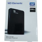 Wd Elements Wd 500 GB Taşınabilir Harici Harddisk 500 GB USB 3.0 2.5" HDD Siyah - Altın