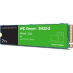 Wd Green Sn350 2TB 3200-3000MB M.2 NVMe SSD
