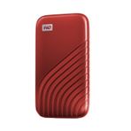WD My Passport™ SSD 2TB Red, 1050MB/s Read, 1000MB/s Write, PC & Mac Compatiable