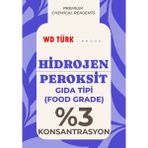 WD Türk Gıda Tipi Hidrojen Peroksit %3 750 ml