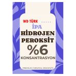 Wd Türk Wd Türk Hidrojen Peroksit %6 Oksijenli Su Perhidrol 10 Lt