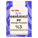 Wd Türk Wd Türk Oksijenli Su Hidrojen Peroksit %3 Perhidrol 100 Ml