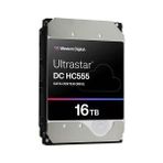 Wd Ultrastar, WUH722016CLE6L4, 3.5&amp;quot;, 16TB, 512MB, 7200 Rpm, 7/24 Enterprise, Data Center-Güvenlik-Nas-Server, HDD (Dc HC555) (0B48722) (Türkiye Distribütörü Garantili) - Çok Renkli