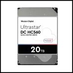 Wd Ultrastar, Wuh722020ble6l4, 3.5", 20Tb, 512Mb, 7200 Rpm, 7/24 Enterprise, Data Center-Güvenlik-Nas-Server, Hdd (