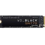 WD WDS500G3X0E Black SN770 500 GB 5000/4000 MB/s M.2 2280 PCIe 4.0 NVMe SSD