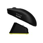 WD157 Şarjlı Oyuncu Mouse Manyetik Stand ile, Bluetooth ve 2.4GHz Kablosuz, 1600 DPI, Ultra Hafif, Siyah