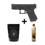 We Glock 19 Gen 5 Xl + Green Gas +0.20GR Bb