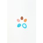 WE3D Mini Kozalak Polimer Kil Seramik Hamuru Kalıp Seti - 2cm