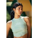 Wear Three Points Infinity Kaşkorse Crop Top Yeşil M