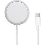 Wearfit Pro Magsafe Kablosuz Şarj Aleti Nfc Bulunan Apple iPhone Cihazları ile Uyumludur - Beyaz