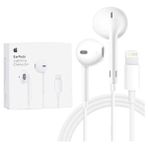 Wearfit Pro Tüm Apple iPhone Modelleriyle Uyumlu Kablolu Kulaklık Earpods Lightning Konventörlü - Beyaz