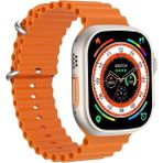 Wearfitpro Watch 8 Ultra Gs Ultra 8 49 mm Gerçek Kasa Vidalı Model - 44 mm - Gri