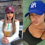 Wearflawless 2 Li Takım Unisex Nakışlı Spor Şapka - Standart - Bordo - Mavi
