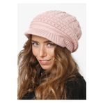 Wearflawless Siperli Triko Örme Bere Pembe Standart