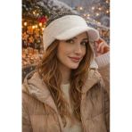Wearflawless Üstü Açık Yumuşak Siperli Şapka, Bere, Vizör Şapka