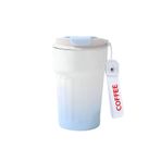 Weather Forecast 304 L Çelik 400 ml Mavi Beyaz Degrade El Termos Mug Cin918mv