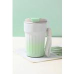 Weather Forecast 304 L Çelik 400 ml Yeşil Beyaz Degrade El Termos Mug Cin918ys