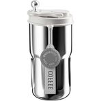 Weather Forecast 316 L Silver 420 ml Vakumlu Sıcak Soğuk Kahve El Termos Mug cin486slv