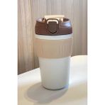 Weather Forecast CIN847KHV Mug 316 L Çelik Kahverengi 450 ml Pipetli Soğuk Sıcak Kahve El Termos