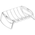 Weber 6469 Premium Grilling Rack – Izgara Rafı (Kaburga & Rosto Desteği; Q 300/3000 & 22″+ Kömürlü Uyumlu) - 1 Adet
