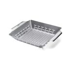 Weber Deluxe Grilling Basket 6434 – Sebze & Küçük Parça Izgara Sepeti Paslanmaz Çelik Tel
