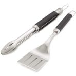Weber Hassas Izgara Mangal Maşası ve Spatulası - 1 Adet - Gri