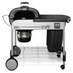 Weber Performer Premium GBS 57 cm Kömürlü Barbekü – CharBin™ Depo | Katlanır Kova - Siyah