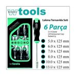 Weber Tools 6 Parça Lokma Tornavida Seti
