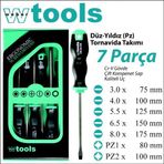 Weber Tools 7 Parça Düz-Yıldız Tornavida Seti