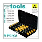 Weber Tools Antistatik Elektronikçi Torn. Esd Düz-Yıldız (8 Parça) - Antistatik Elekt. Torn. Esd Düz - Yıldız (8 Parça)