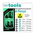 Weber Tools Antistatik Esd Düz-Yıldız Set (6 Parça) - Antistatik Düz - Yıldız (6 Parça)