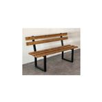 Weblonya 2002 145 cm Ahşap Dış Mekan Bahçe Bankı