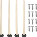 Weblonya Ahşap Zigon Sehpa Ayağı Ahşap Masa Ayağı 45 cm 8081