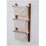 Weblonya Sepet Organizer Banyo Çok Amaçlı Raf 3011 Krem
