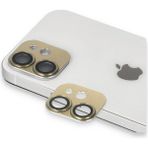 WebMediCode Iphone 11 Pers Alüminyum Kamera Lens - Gold