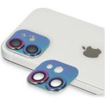 WebMediCode Iphone 11 Pers Alüminyum Kamera Lens - Rainbow