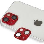 WebMediCode Iphone 13 Pers Alüminyum Kamera Lens - Kırmızı
