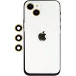 WebMediCode Iphone 14 Shine Kamera Lens - Gold