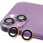 WebMediCode Iphone 15 Raze Metal Kamera Lens - Sarı